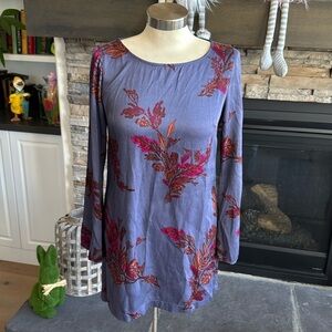 Leith floral mini dress